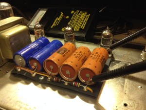 Altec Lansing ALTEC 1567A  tube amp restoration recap repair service rebuild kit capacitor 
