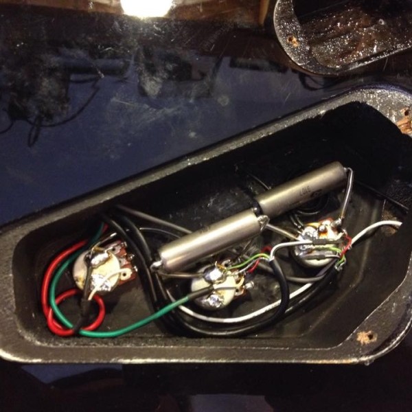 ESP LP Wiring clean up PIO Tone Caps