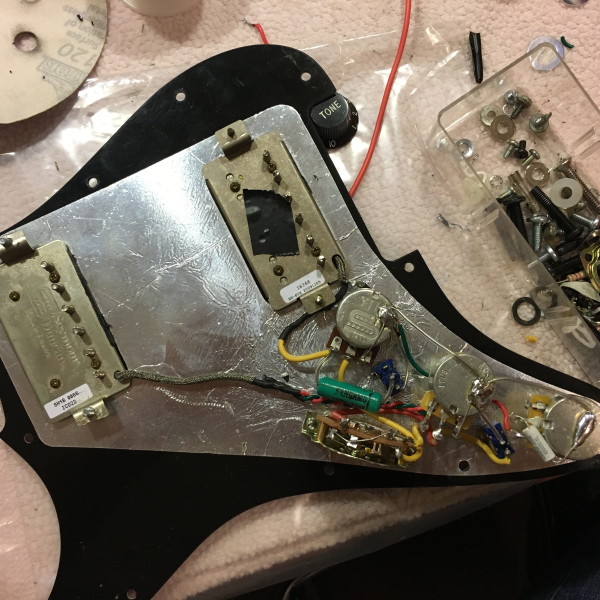 Custom Strat wiring