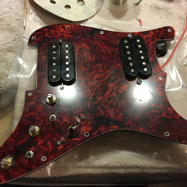Custom Strat Pickguard