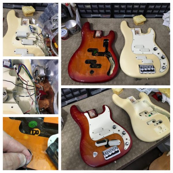 Fender Bass Electronics Swap